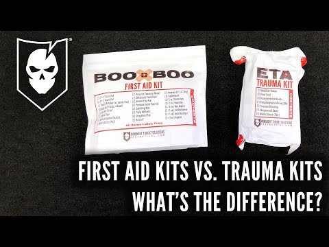 First Aid Kits vs. Trauma Kits, What’s the Difference?