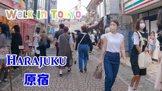 【4K Tokyo Walk】Harajuku Walk　原宿散歩　【東京散歩】2022/8/24