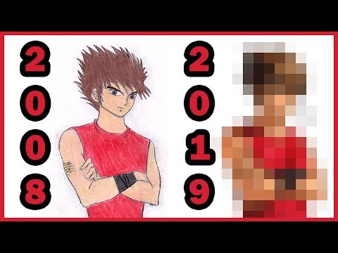 REDRAWING Old Character! - Yamato