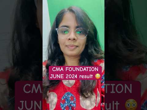 CMA FOUNDATION RESULT 🫣 #cmafoundationjune2024#foundationresult#dhruvcoachingclassesjaipur