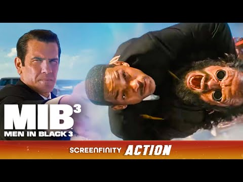 FINAL STAND - Agent J VS Boris The Animal | Men In Black 3  | Screenfinity Action