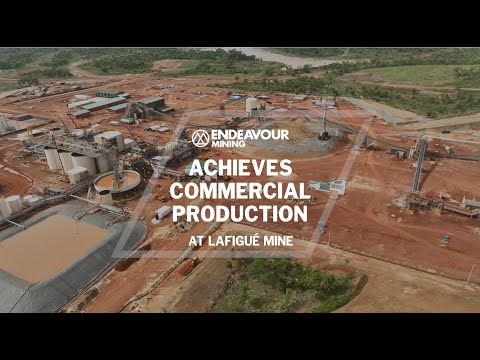 Commercial Production at Lafigué Mine, Côte d'Ivoire