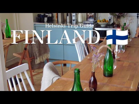 Finland travel guide "Enjoy shopping in the land of design" Helsinki edition