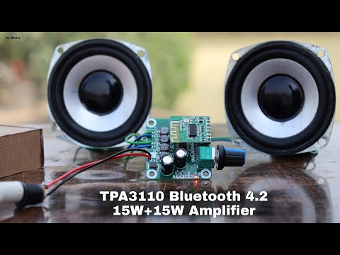 TPA3110 Bluetooth 4.2 15W+15W Stereo Amplifier