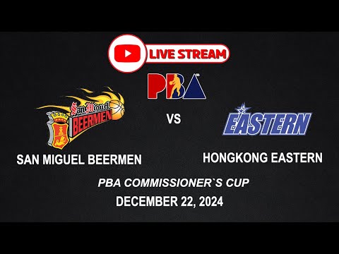 LIVE NOW! SAN MIGUEL vs HONGKONG EASTERN | PBASeason49 | December 22, 2024| NBA2K24 Simulation Only