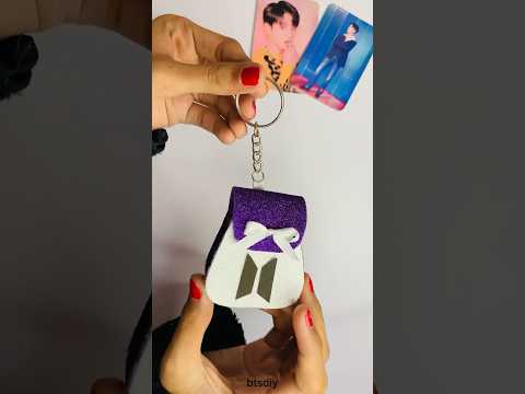 BTS Bag Keychain 💜✨ #btsarmy #bts #btsshorts #btskeychain