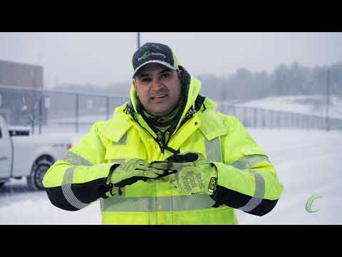 Principals of Operating a Wheel Loader with a Snow Pusher