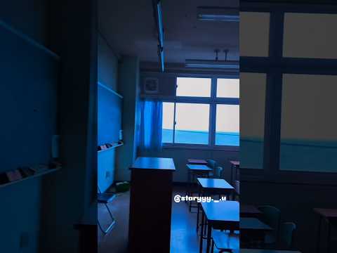 This would be your best view #japan #classroom #students #sea #ocean #kdrama #viralvideos