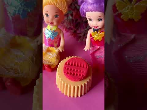 DIY How to make polymer clay biscuit #diy #miniature #shorts #trendingshorts