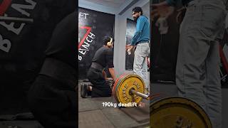 First time 190kg 🦣#gym #gymnotivation #motivation #gymspiration #instagram #youtubeshorts #likeshare