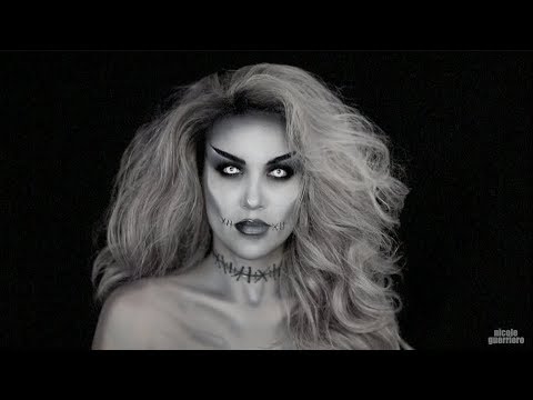 Halloween Look : Grayscale Monster Mashup