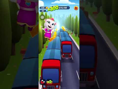 Talking Tom Gold Run Summer Theme Gameplay