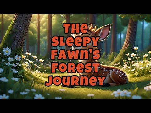 The Sleepy Fawn's Forest Journey🌙Bedtime Stories for Kids | 睡前故事 | 瞌睡小鹿的森林之旅