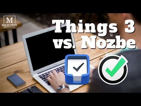 Things 3 Vs. Nozbe App Comparison