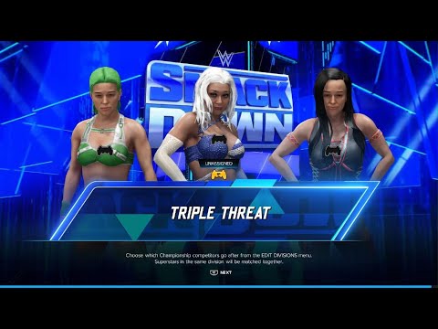 AWA Friday night smackdown: Isla vs Evie vs DMD