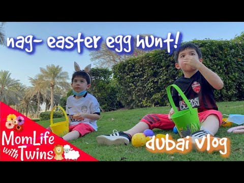 2021 EASTER EGG HUNT IN DUBAI VLOG