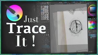 How to Trace using Krita