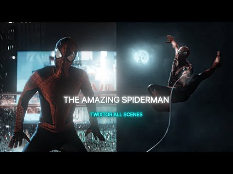 The Amazing Spider-Man twixtor scenepack 4k