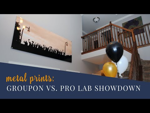 Professional photo lab VS a consumer photo lab for metal prints