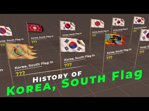 History of South Korea Flag | Timeline of South Korea Flag | Flags of the World |