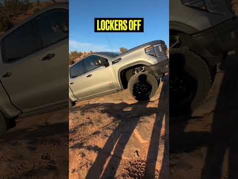 Do Locking Diffs Really Make A Difference? GMC Sierra 1500 AT4X AEV Edition Locker Test