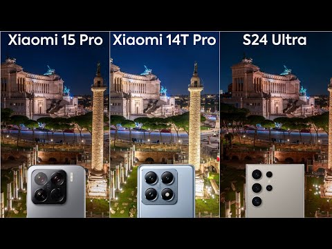 Xiaomi 15 Pro vs Xiaomi 14T Pro vs Samsung Galaxy S24 Ultra Camera Test Comparison