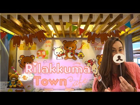 NEW RILAKKUMA TOWN CAFE featuring RINABERRY!