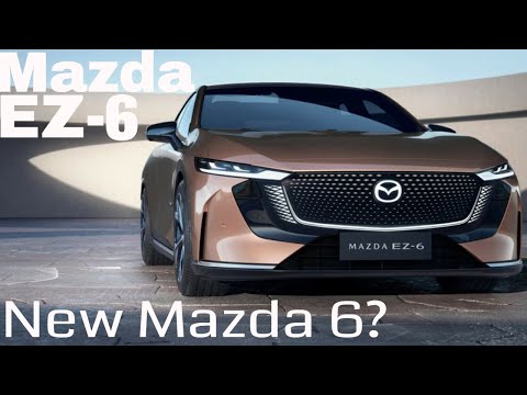 Discover the Mazda EZ-6 Electric Sedan's Cutting-Edge Features!