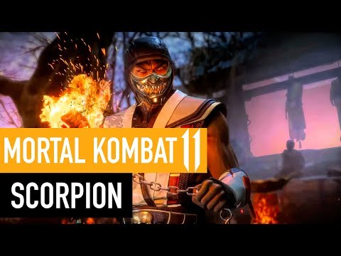 Mortal Kombat 11: Fatalities and Intros [Scorpion]