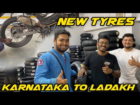 NEW TYRES FOR MY LADAKH TRIP | ALL TYPES OF TYRES IN BANGLORE KARNATAKA | Kannada Vlog | CEAT TYRES