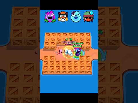 Nani Peep Vs Brawlers #brawlstars #shorts