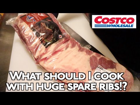 [Troubleshooting] What should I cook with huge spare ribs!?