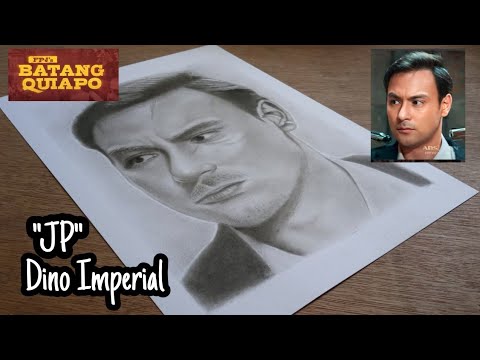 How to draw "JP" Dino Imperial from  FPJ's Batang Quiapo | jesar art