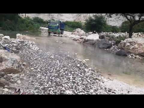 Crossing river Jordan