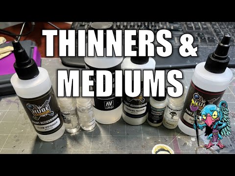 Ultimate guide to Mediums, Thinners and Additives - HC 437