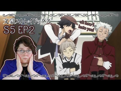 We Can All Hate Fukuchi Now! | Bungo Stray Dogs Season 5 Episode 2 Discussion