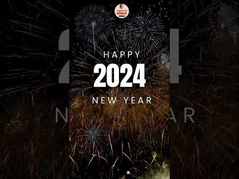 Happy New Year 2024 #newyear #genius mind #cheersvibes