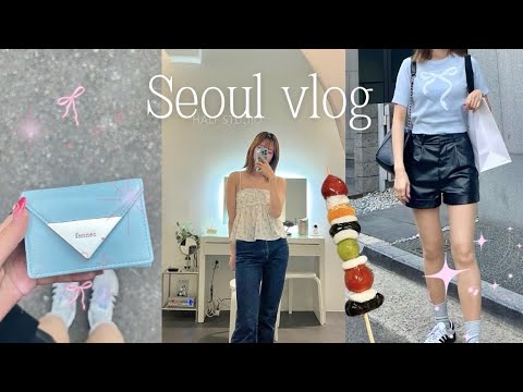 Vlog. Living in Korea for a week🇰🇷🏠 Hangang Ramen, Lotte World, Hongdae, Loopy