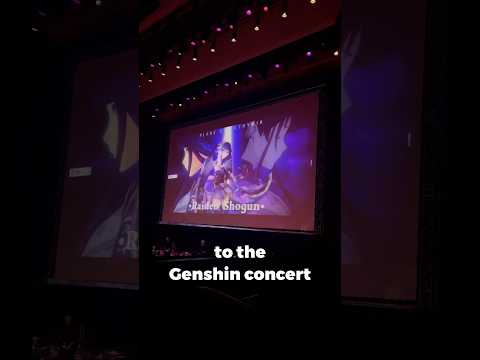 POV: You Went To The Genshin Concert 🎶 | #GenshinImpact #Shorts