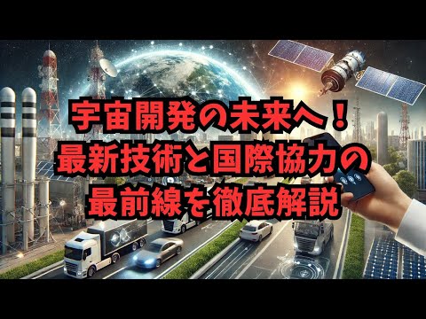 【宇宙の最新ニュース】宇宙開発の未来へ！最新技術と国際協力の最前線を徹底解説！ #宇宙技術 #宇宙探査 #国際協力