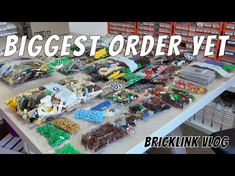 BRICKLINK VLOG | Moving the store | BIGGEST order yet!