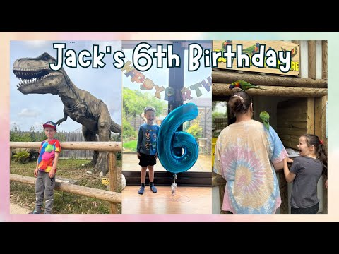 JACK’S 6TH BIRTHDAY TRIP TO THE ZOO, OPENING PRESENTS & CAKE!