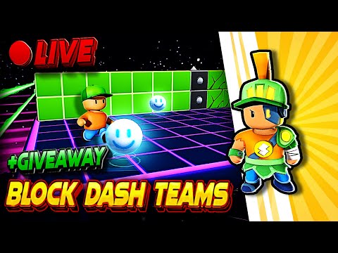 🔴 Block Dash Teams LIVE🔥| EU Server🌍 | Stumble Guys🥊| #stumbleguys #blockdash