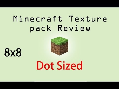 Texture Pack Review part 39 - Dot Sized 8x