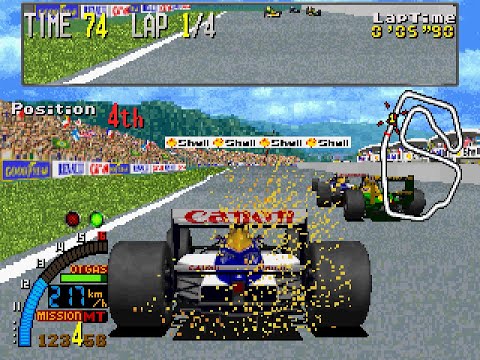 F1 Super Lap - Williams FW14B [MAME 0.260]