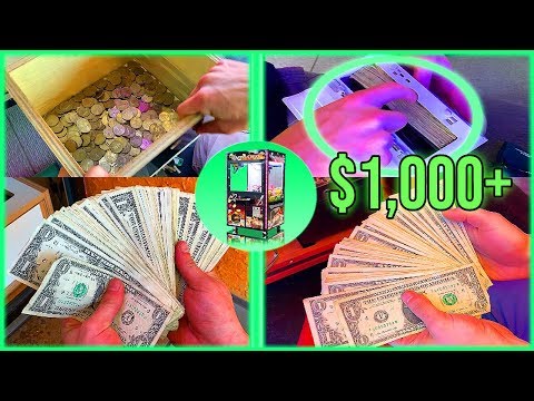 Collecting Over $1000 From Claw Machines