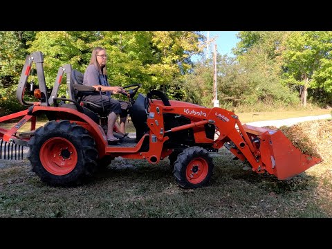 kubota b2301 julies turn to operate