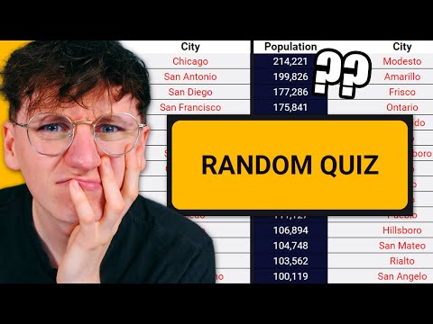 I Played ONLY Random Sporcle Quizzes