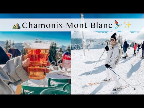 [フランスvlog] アルプス山脈シャモニーにいってきたよ⛷