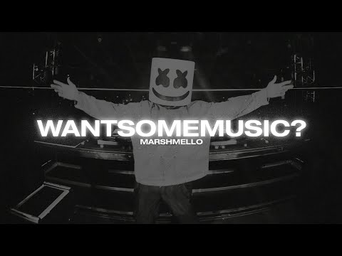 Marshmello - wantsomemusic? (Official Visualizer)